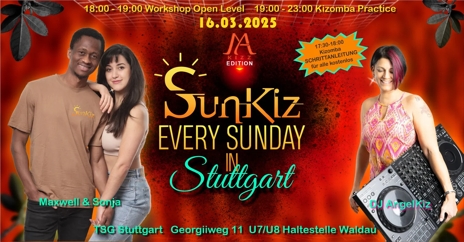 Image 1 of SunKiz (Sunday Weekend Kizomba + UrbanKiz)