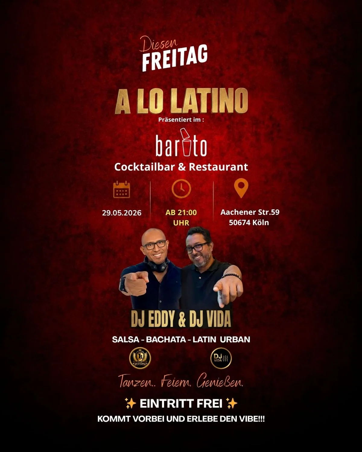 LATIN VIBES im BARITO