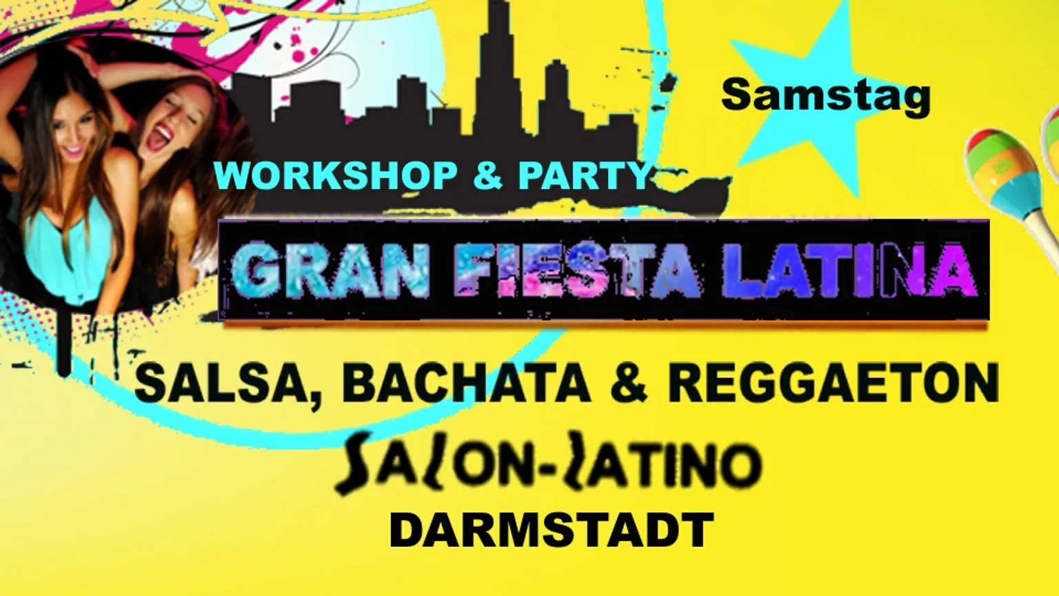 Image 1 of Latin Party ★Gran Fiesta  im Salon-Latino★ Salsa, Bachata, Merengue