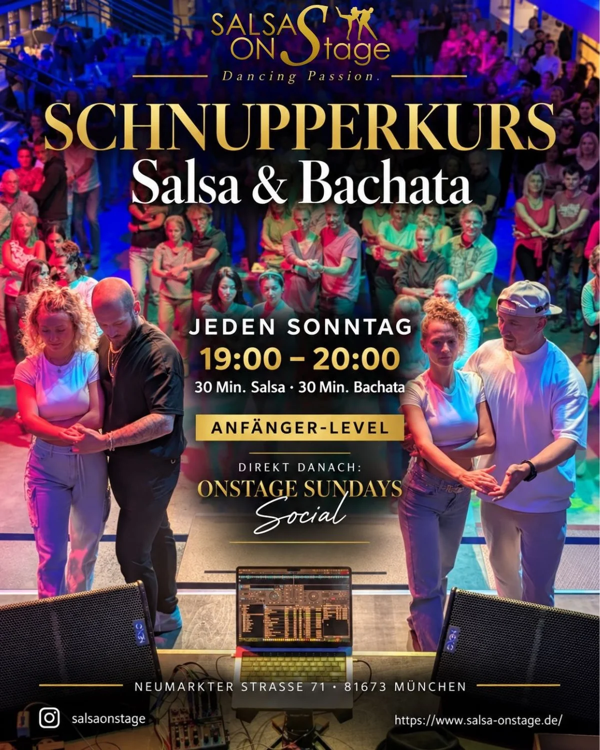 OnStage Sundays - Schnupperkurs & Social