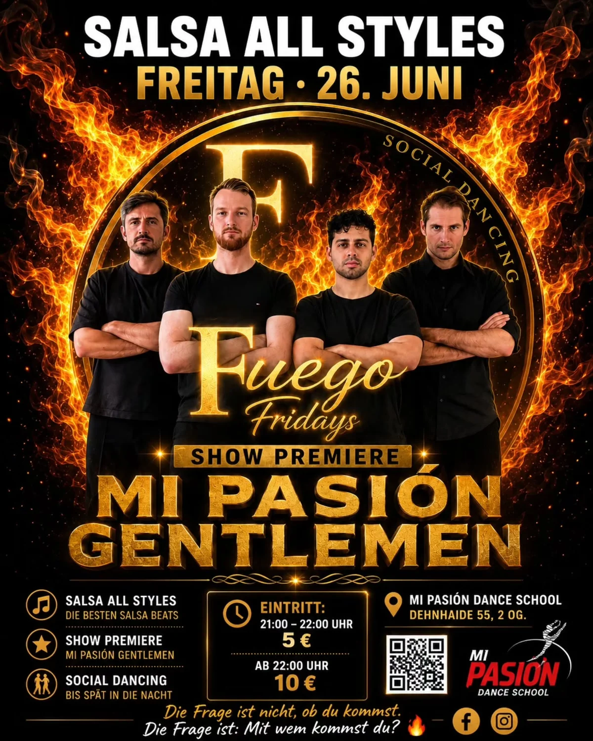 Fuego Fridays - MI PASIÓN GENTLEMEN Show Premiere