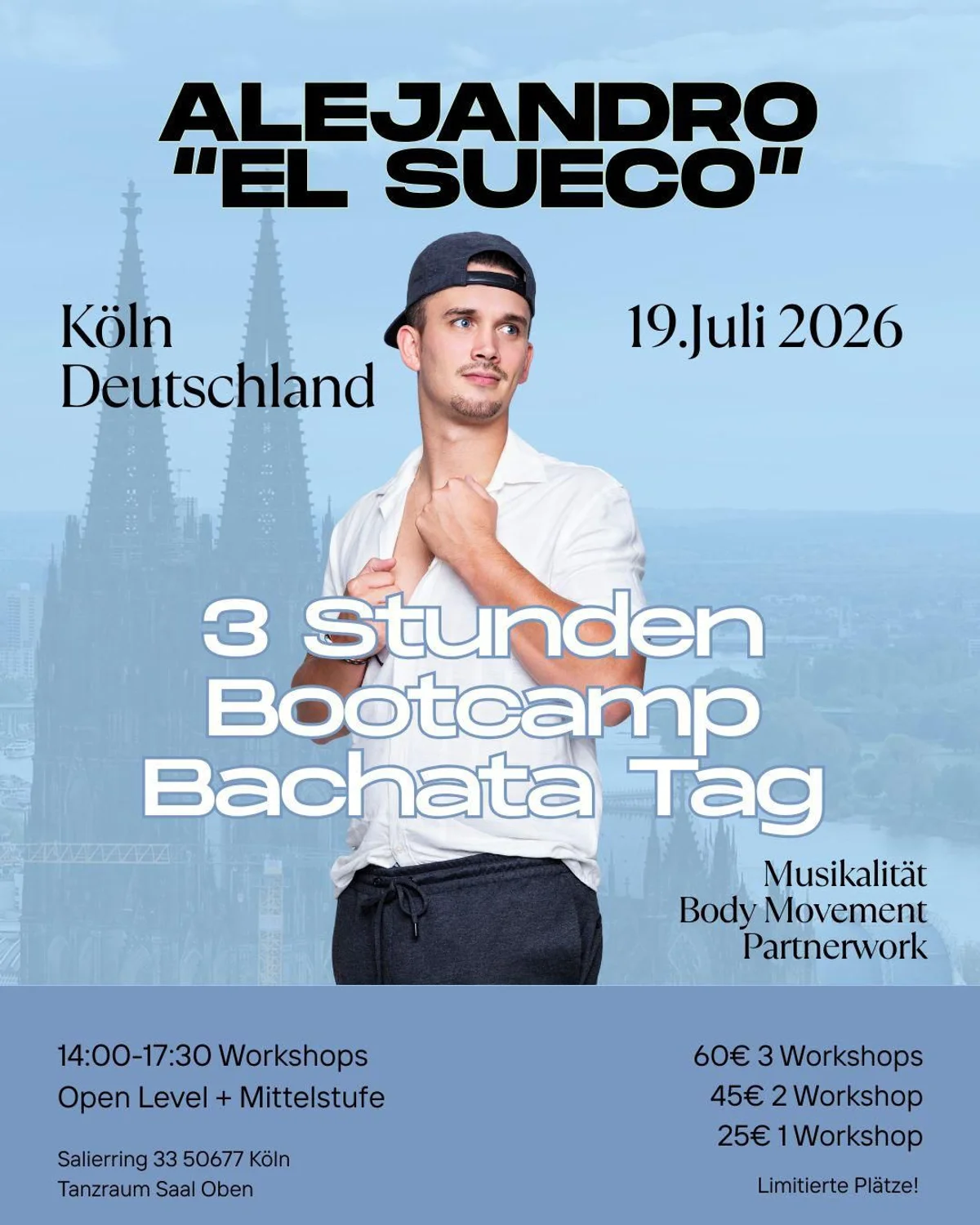 Bachata Bootcamp mit Alejandro El Sueco