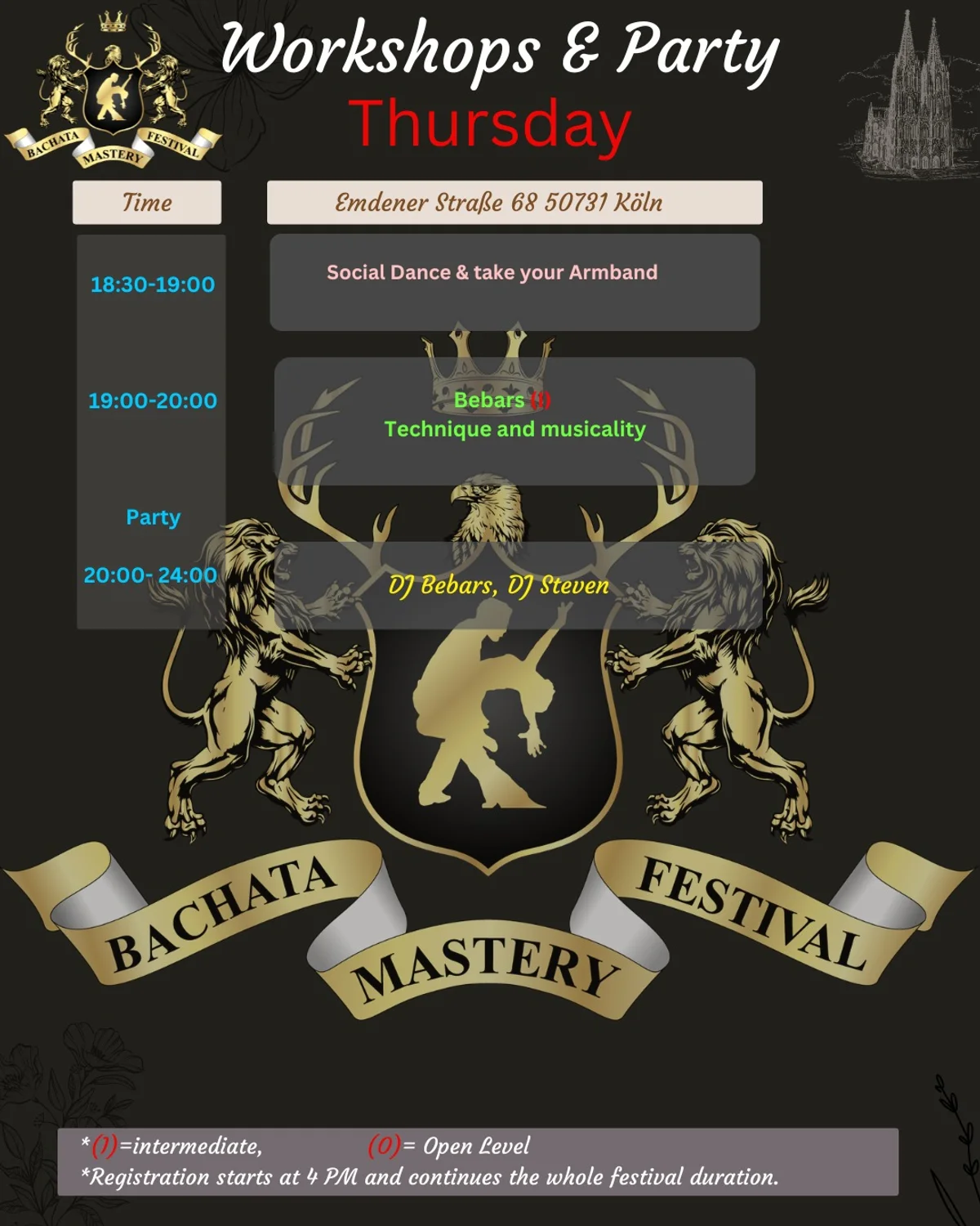 Bachata Mastery Festival: Workshops & Party