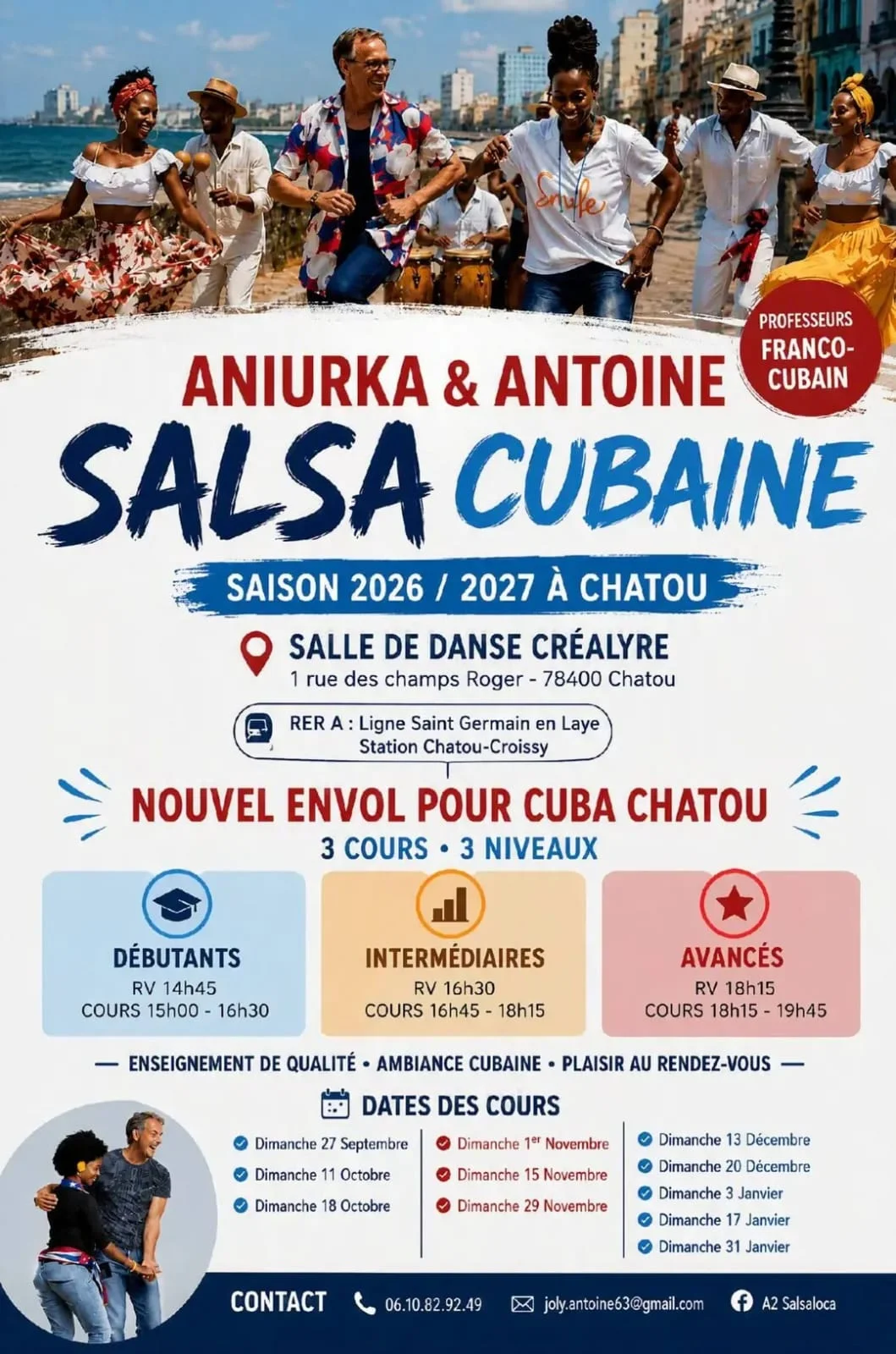 Salsa at Space Artistic Créalyre, Chatou
