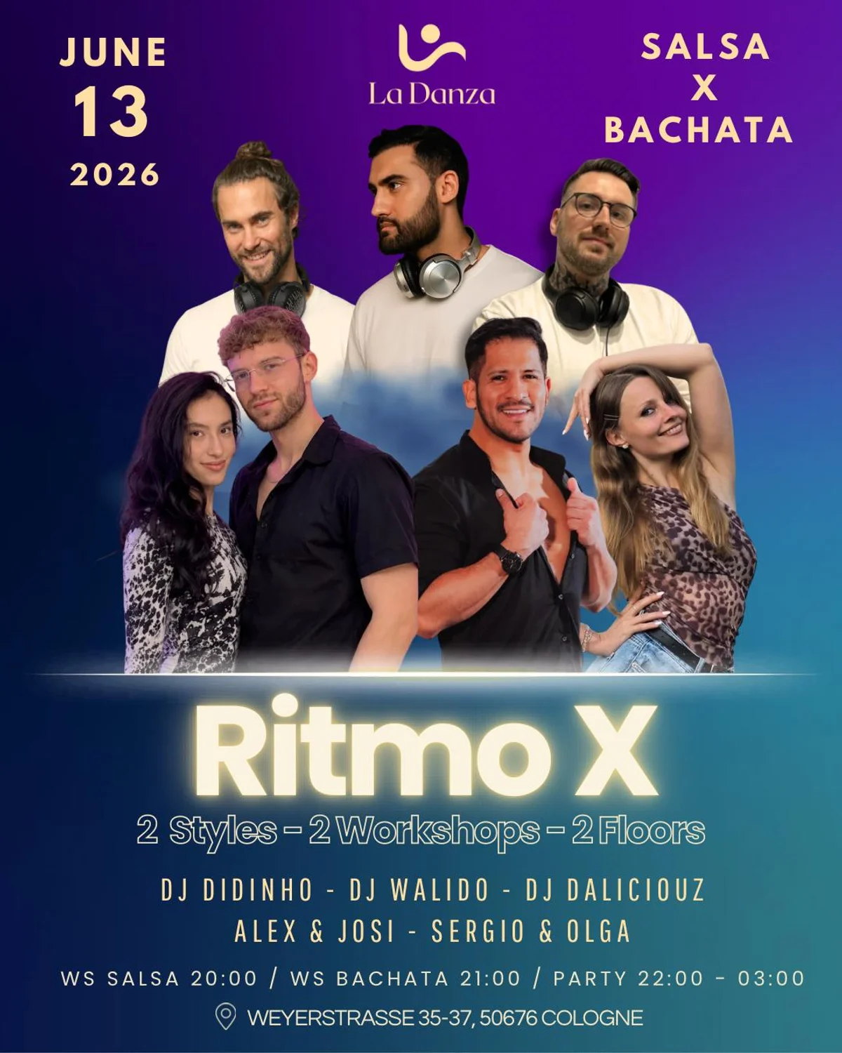 Ritmo X - Workshops & Social Night
