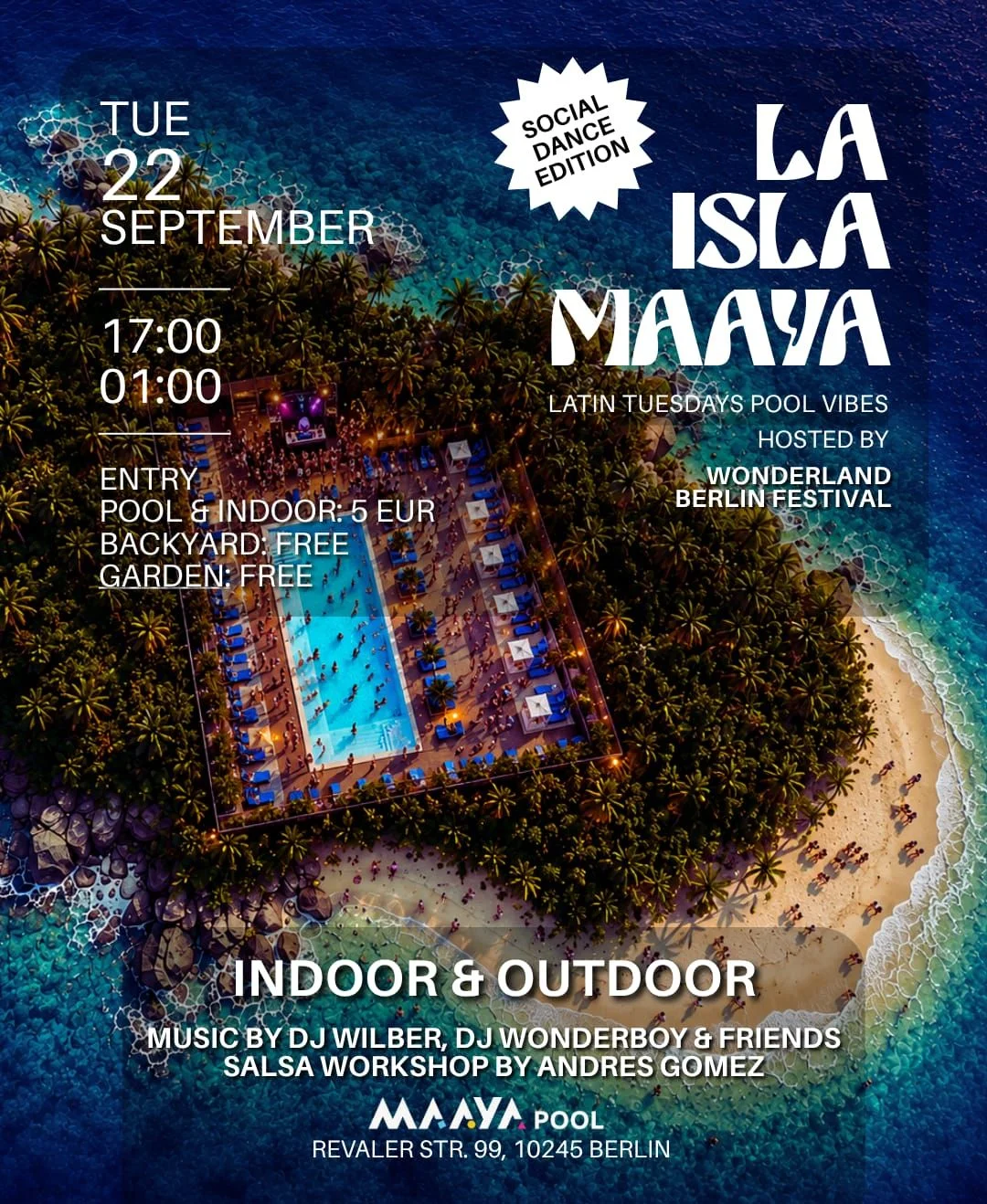 La Isla Maya — Social Dance Edition – Salsa and Bachata in Berlin