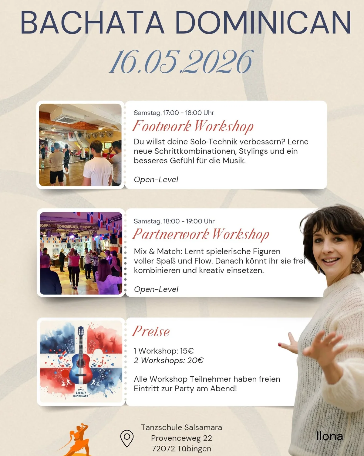 Bachata Dominican Workshops & Party