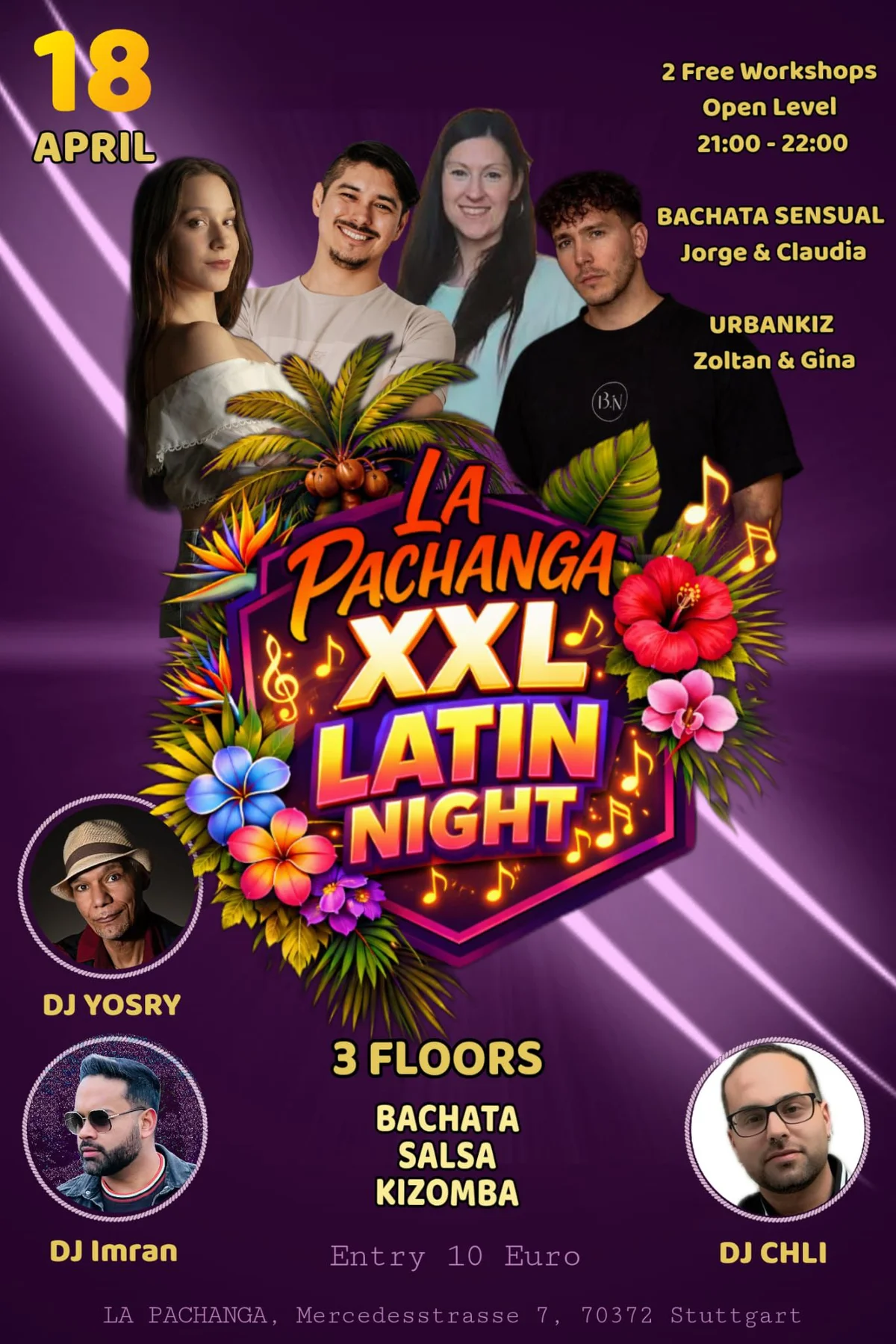 LA PACHANGA XXL LATIN NIGHT