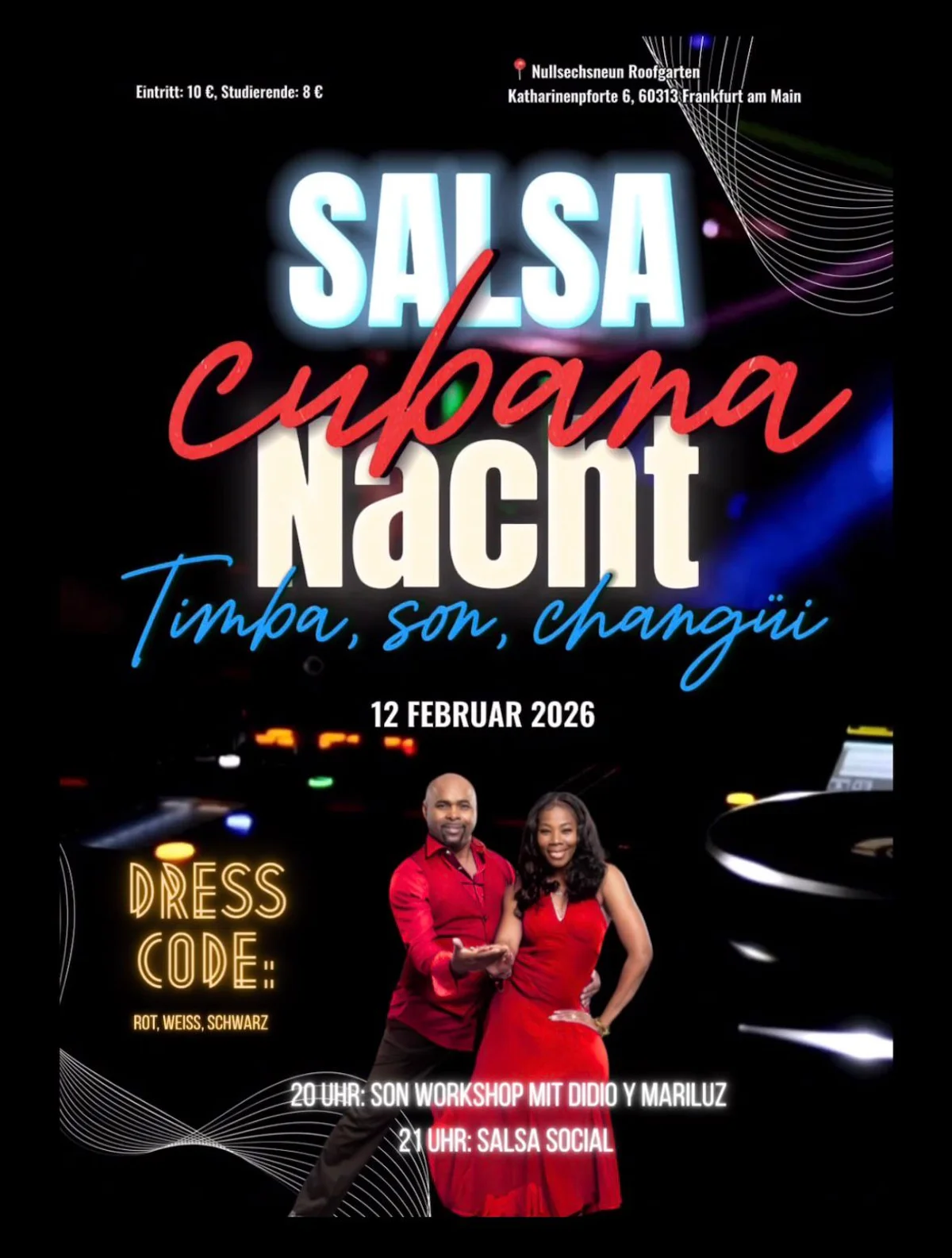 Salsa Cubana Nacht