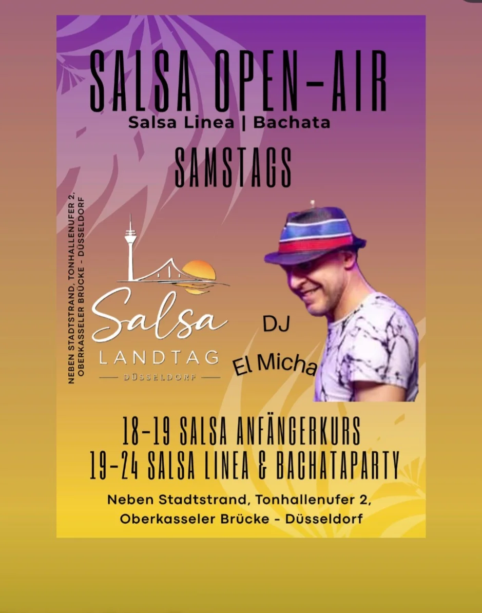 Open Air Salsa DÜSseldorf Am Rhein – Salsa and Bachata (Duesseldorf)
