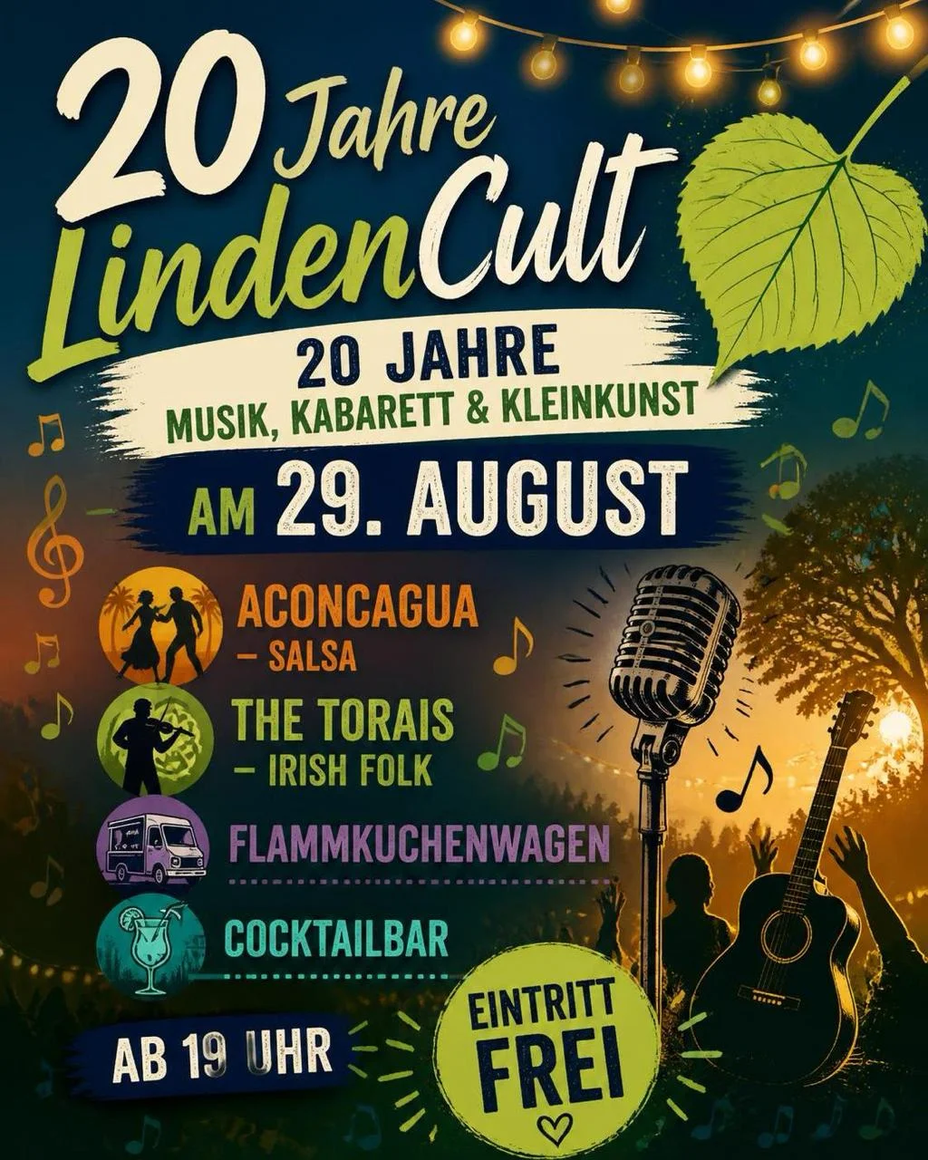 20 Jahre LindenCult Jubiläum