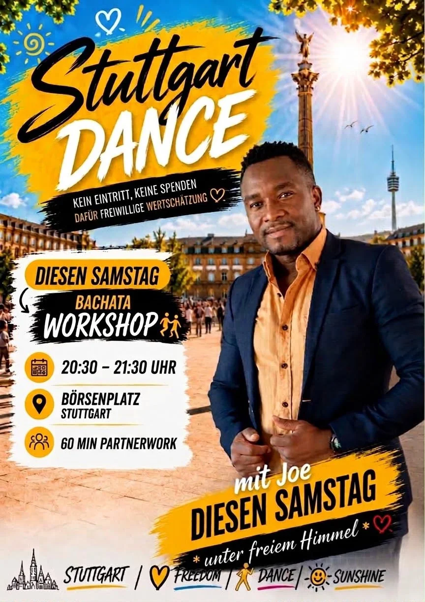 Stuttgart Dance: Bachata Workshop mit Joe