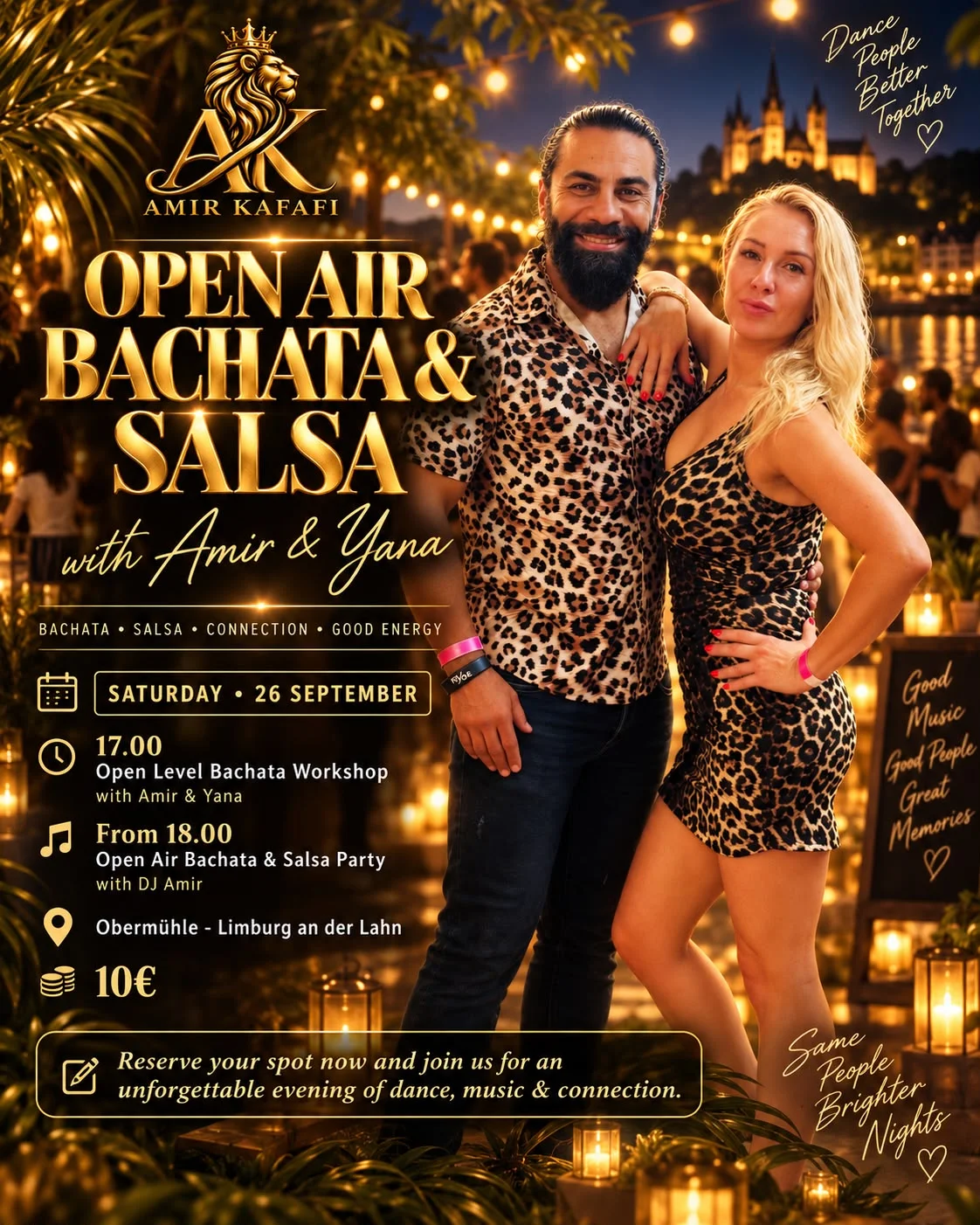 Open Air Bachata & Salsa with Amir & Yana