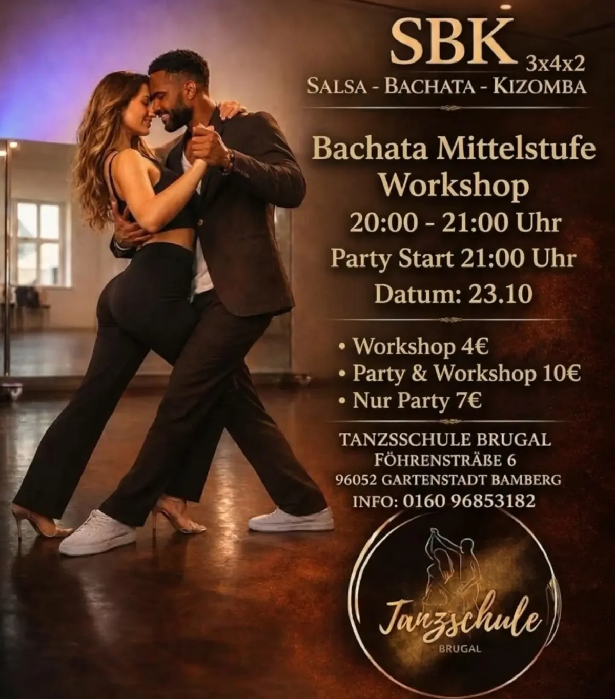 SBK 3x4x2 Salsa - Bachata - Kizomba Party