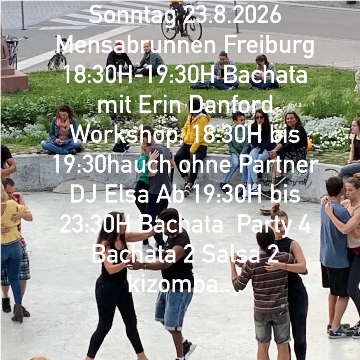 Bachata Workshop & Party am Mensabrunnen