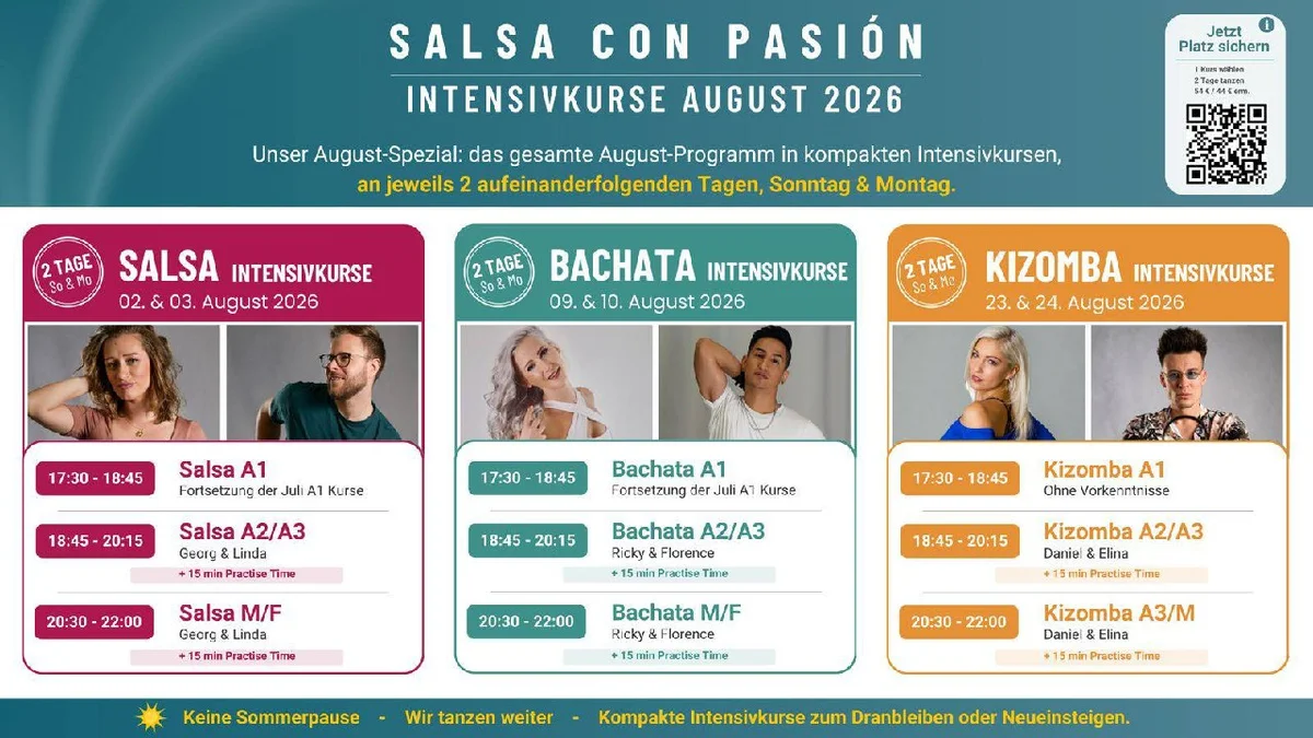 Salsa Intensivkurse