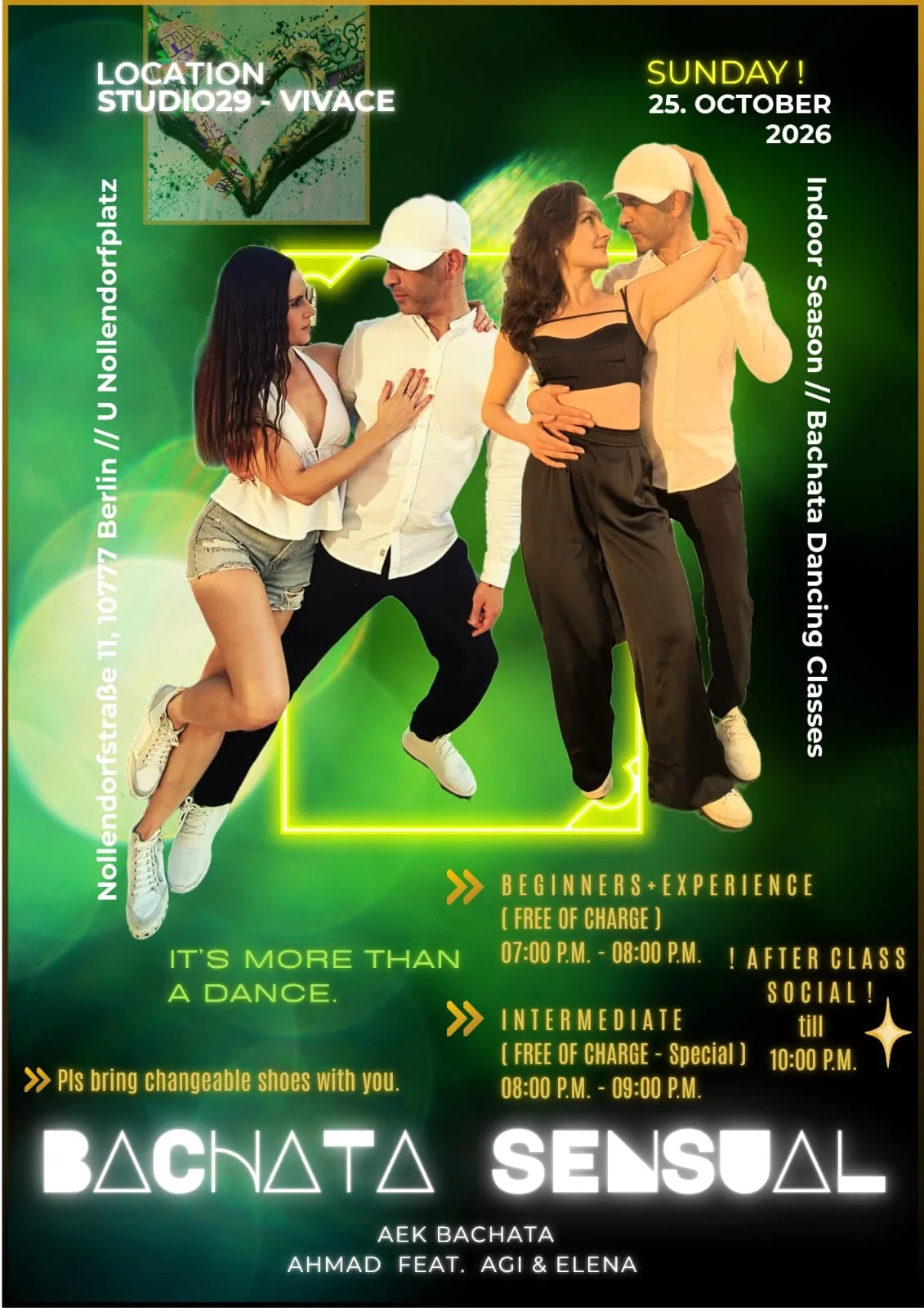 Bachata Sensual Classes & Social