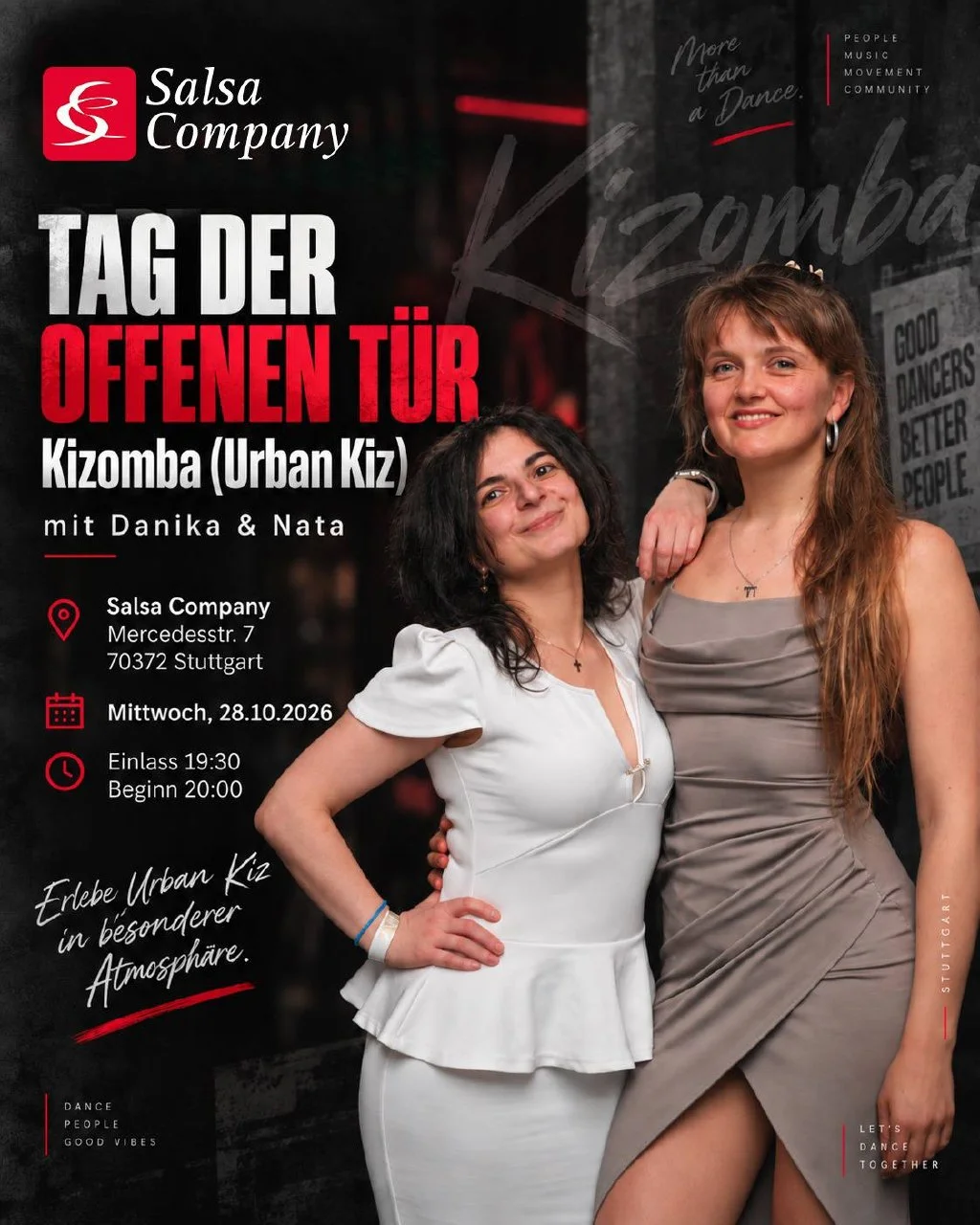 Tag der offenen Tür - Kizomba (Urban Kiz)