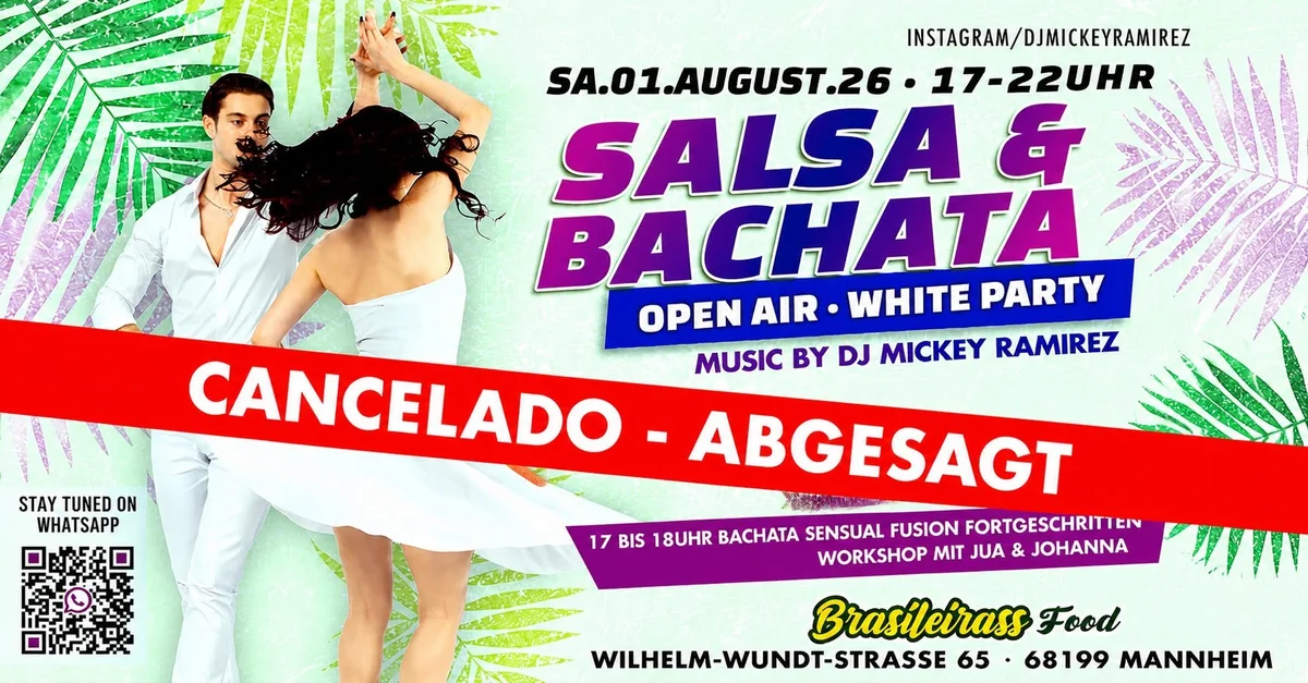 Event abgesagt // Salsa & Bachata Open Air