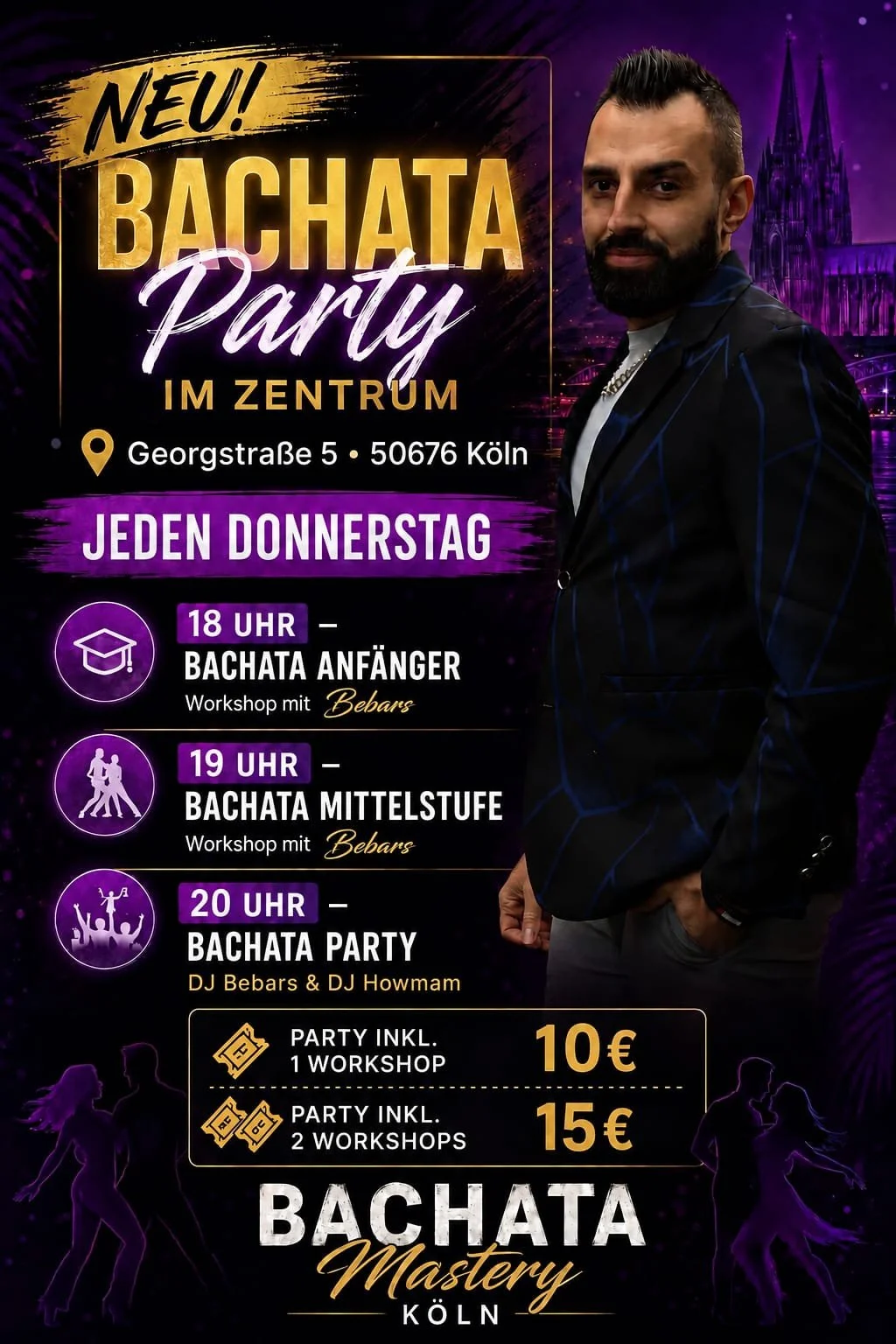 Donnerstags Bachata Party im Zentrum – Bild 1