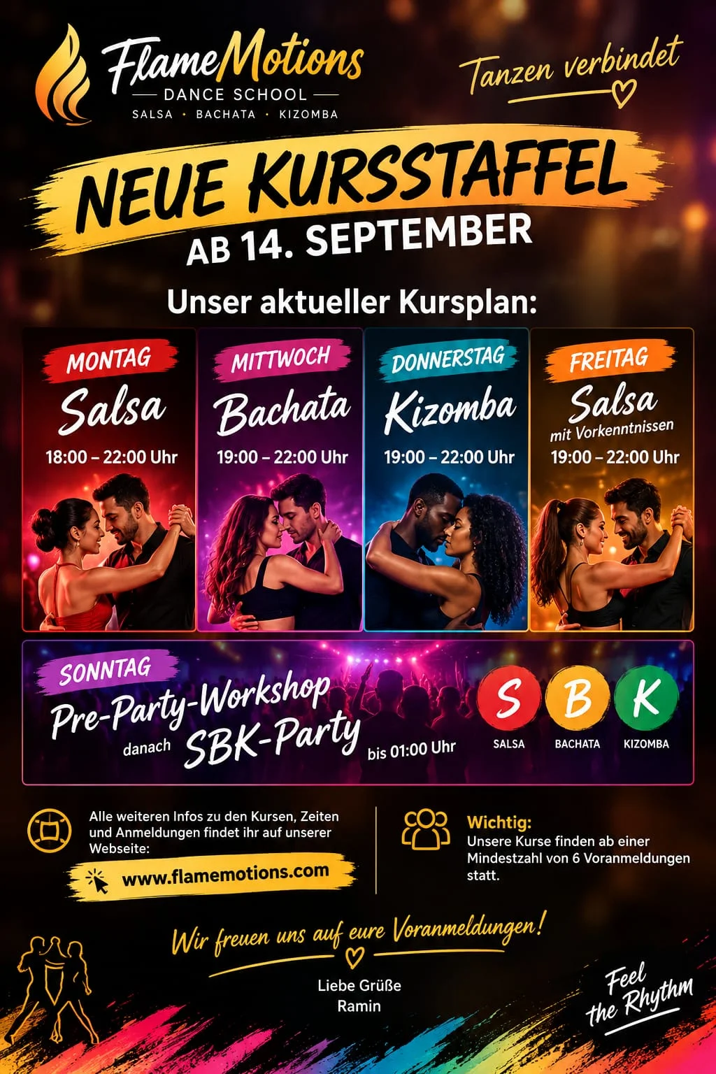 Pre-Party-Workshop & SBK-Party