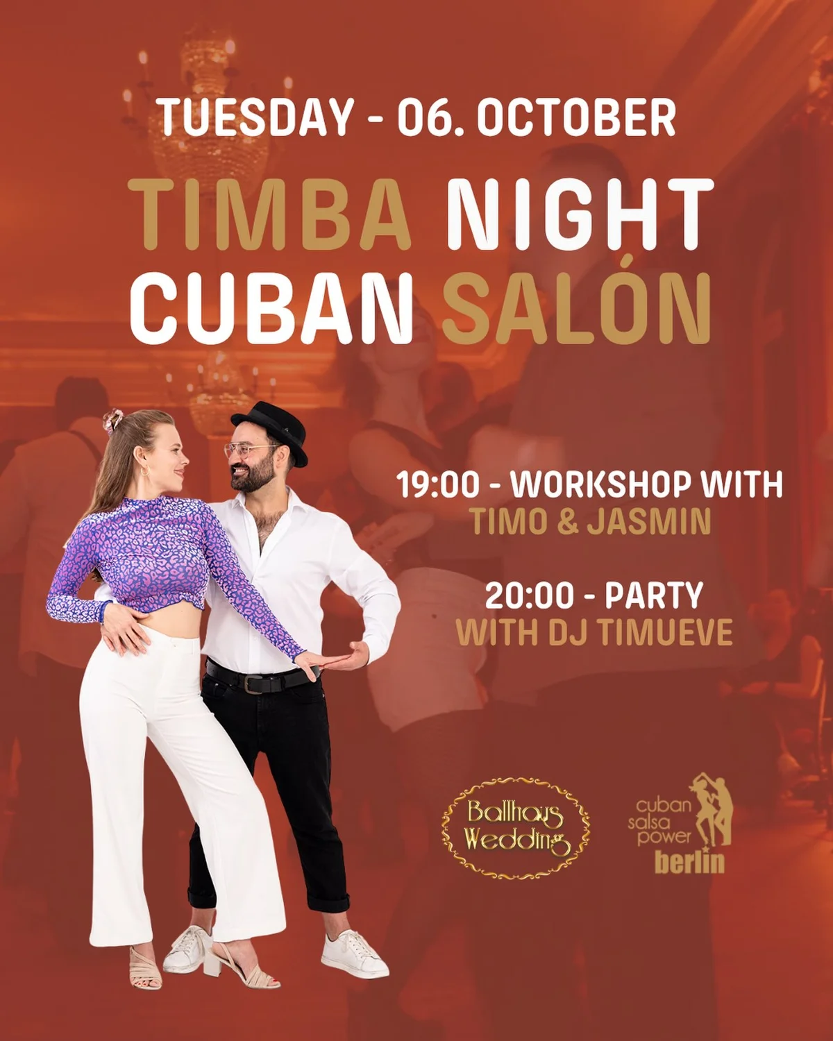 Timba Night Cuban Salón – Salsa in Berlin