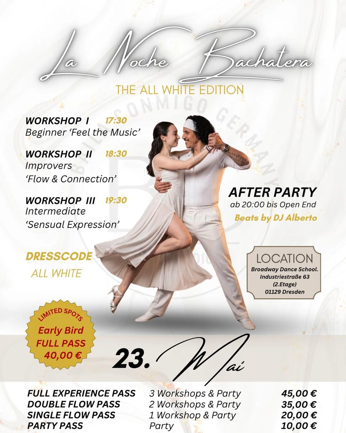 LA NOCHE BACHATERA - THE ALL WHITE EDITION