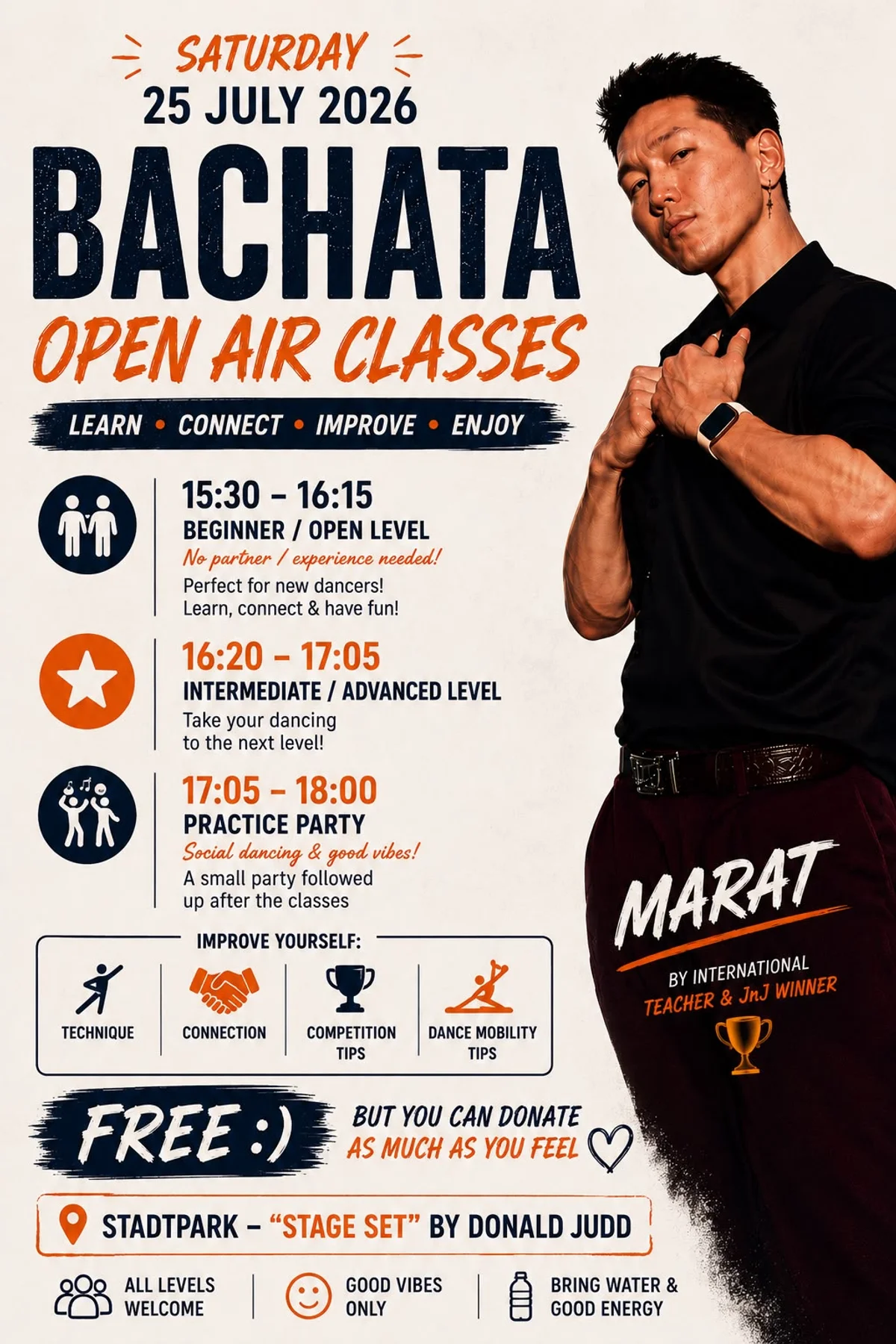 BACHATA OPEN AIR CLASSES