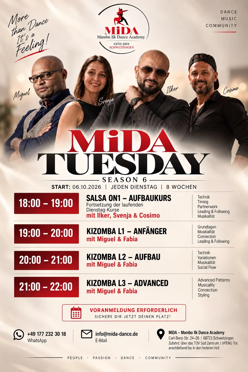 MiDA TUESDAY - Season 6 Week 2