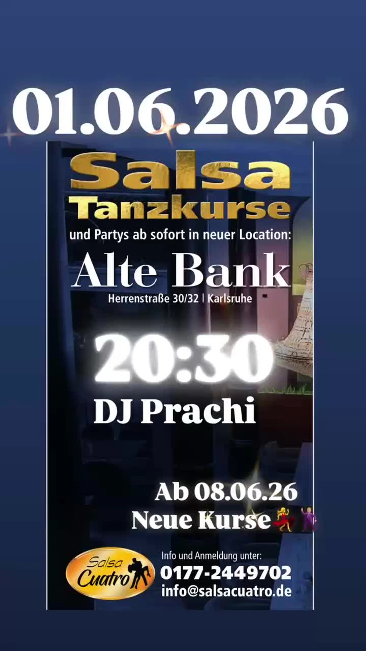 Salsa Tanzkurse und Party