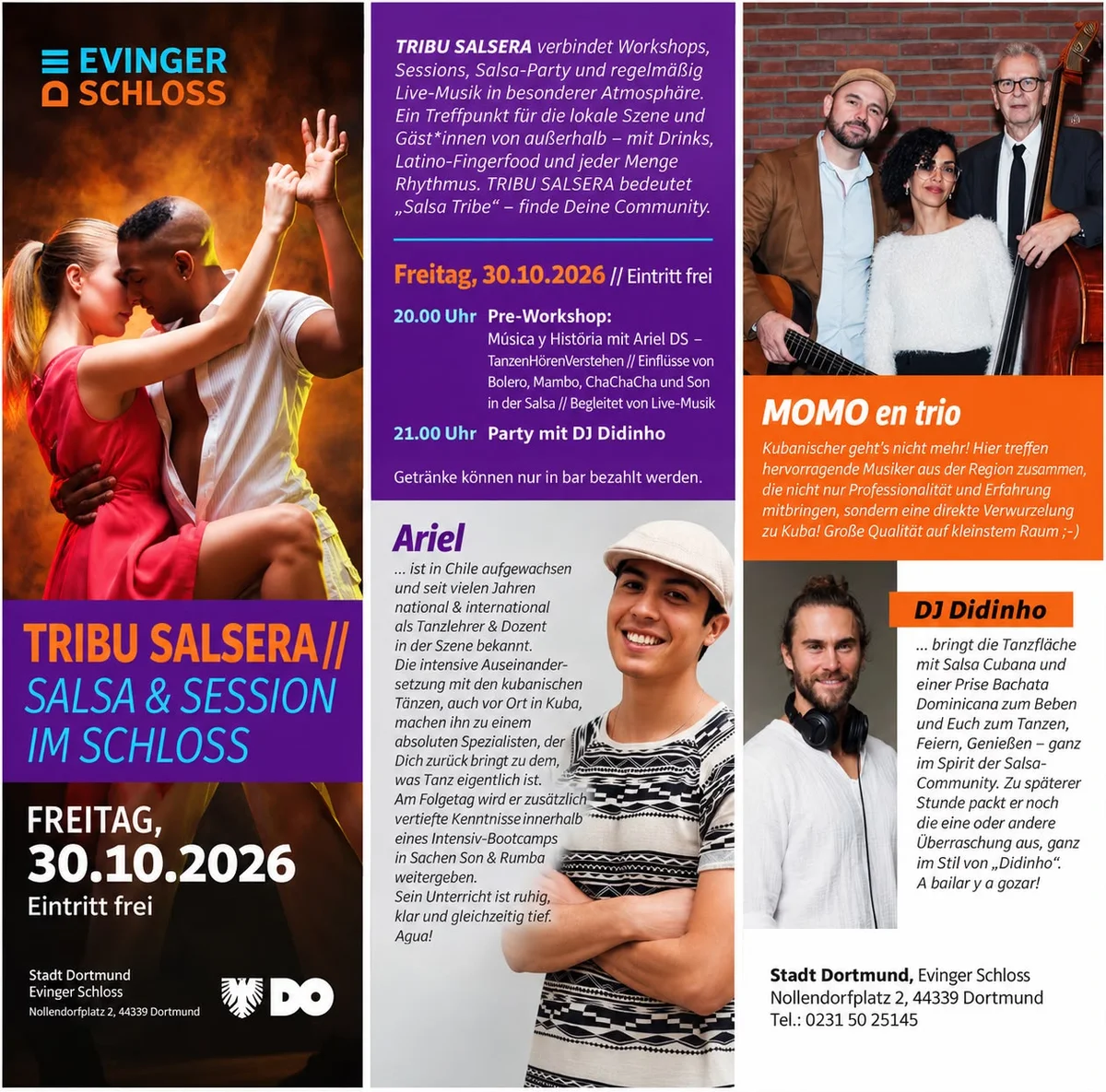 TRIBU SALSERA // SALSA & SESSION IM SCHLOSS