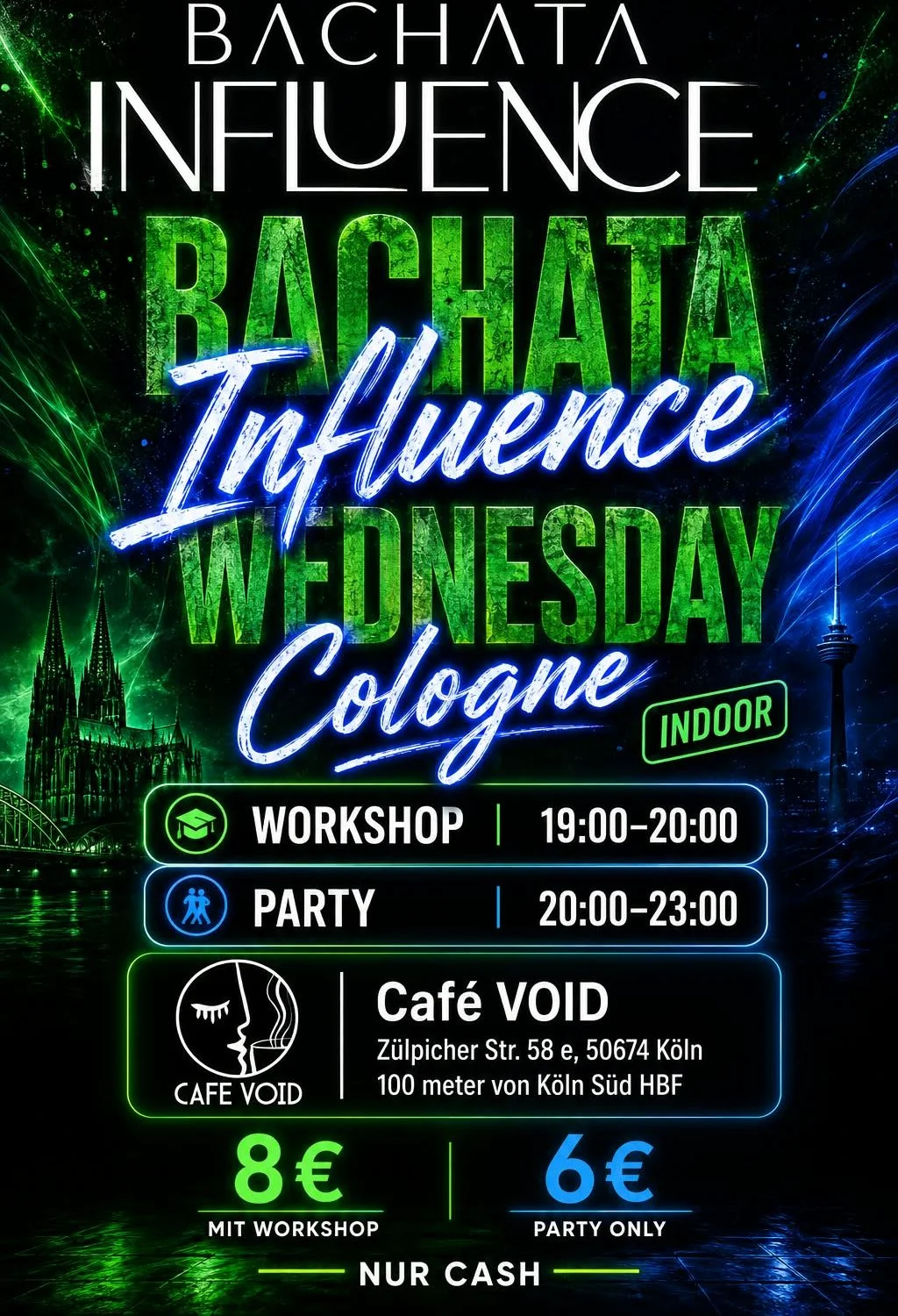 Bachata at Cafe VOID, Köln