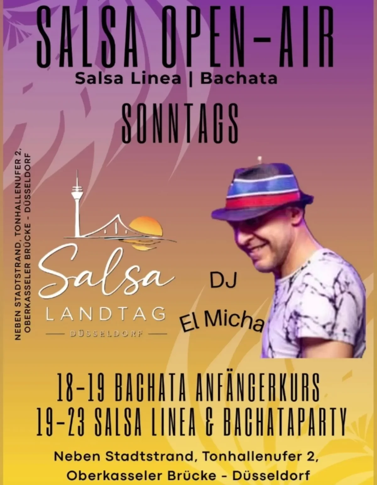 Open Air Salsa Düsseldorf am Rhein – Bild 1