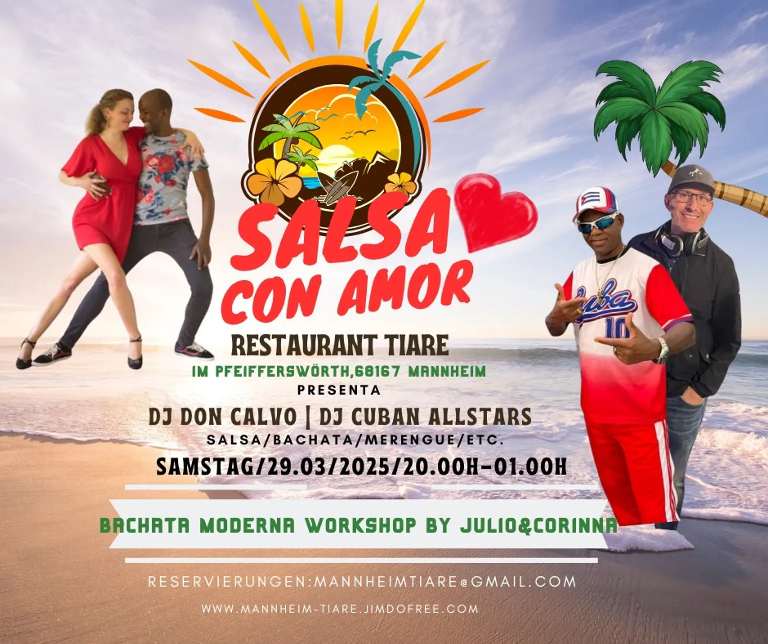 Image 1 of 29/03/25-SALSA CON AMOR-BACHATA MODERNA WORKSHOP