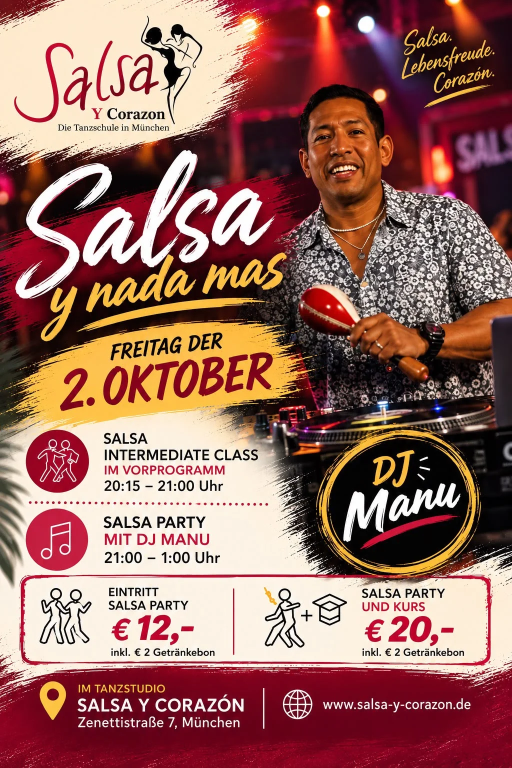 SALSA Y nada mas – Salsa in München (Muenchen)