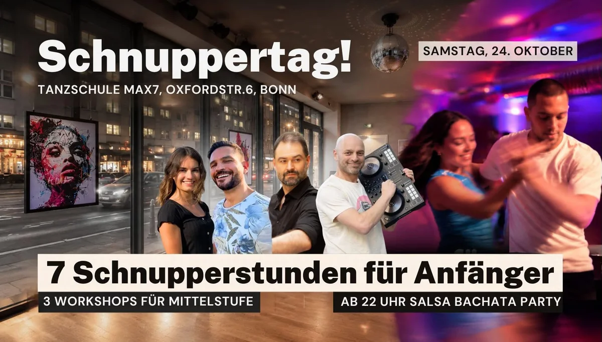 Schnuppertag & Salsa Bachata Party – Bild 1