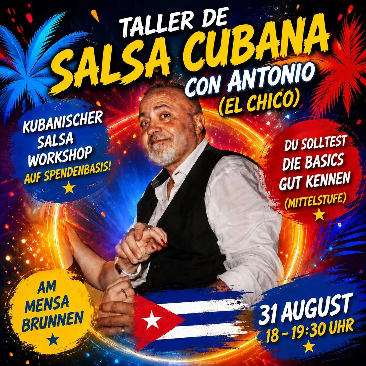 Taller de Salsa Cubana con Antonio (El Chico)