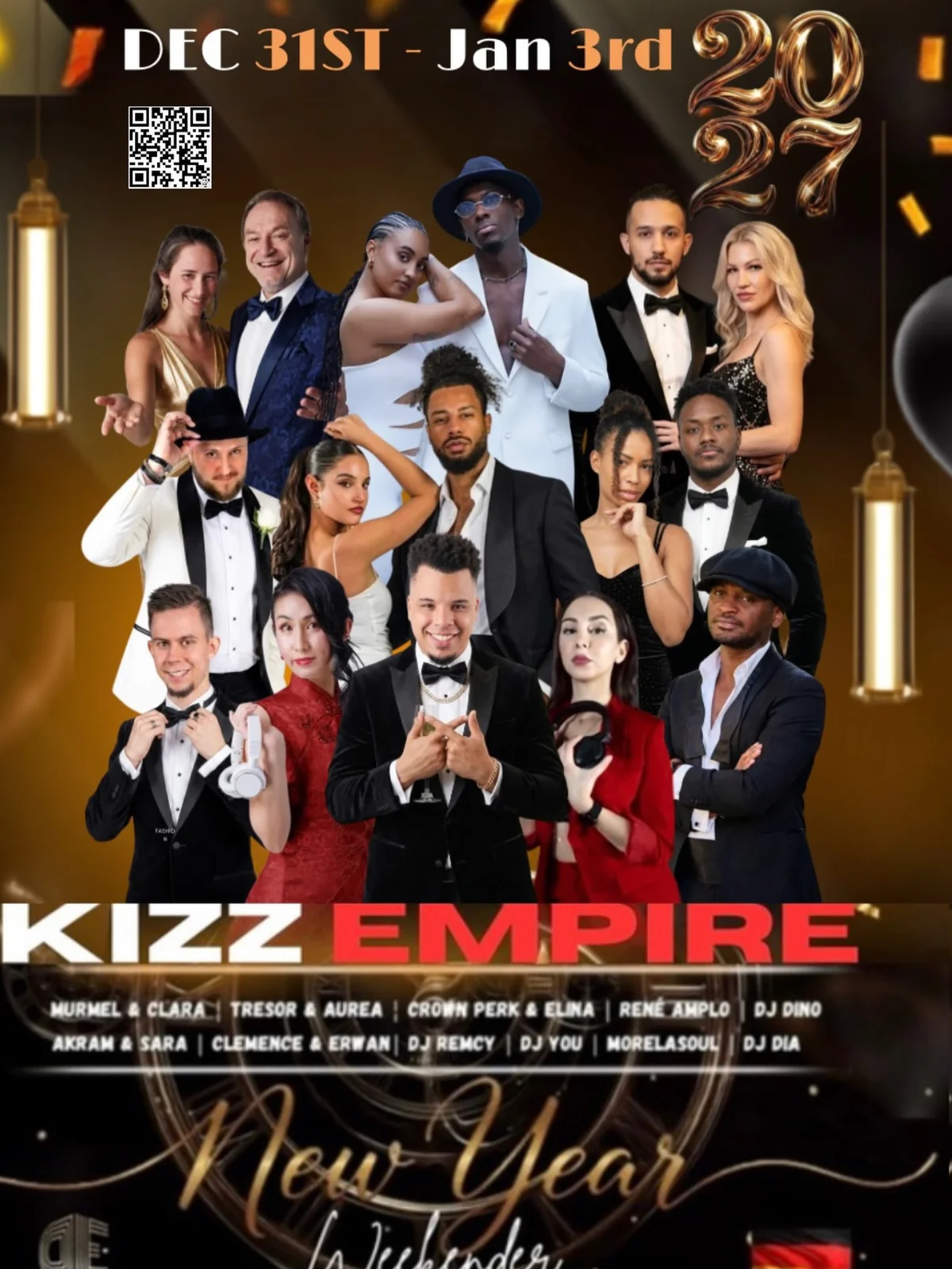 KIZZ EMPIRE New Year Weekender 2027 – Bild 1