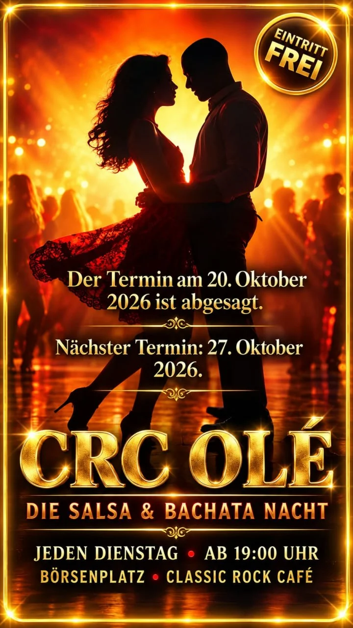 CRC OLÉ - DIE SALSA & BACHATA NACHT