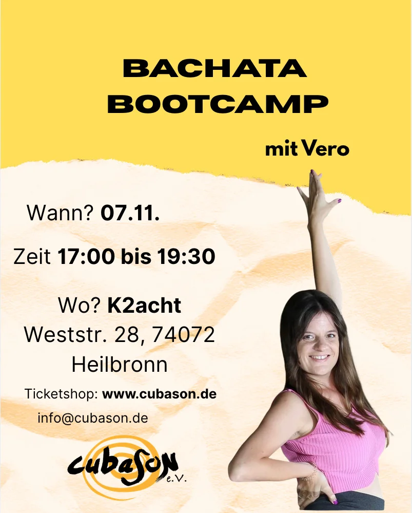 Bachata Bootcamp mit Vero