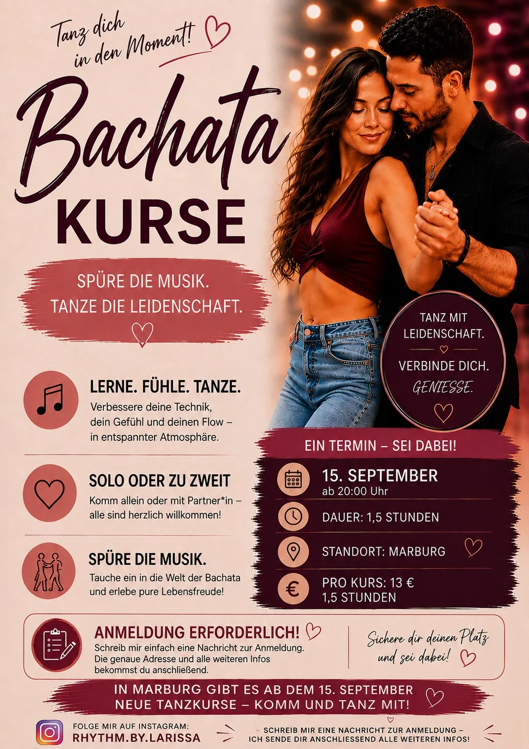 Bachata Kurse