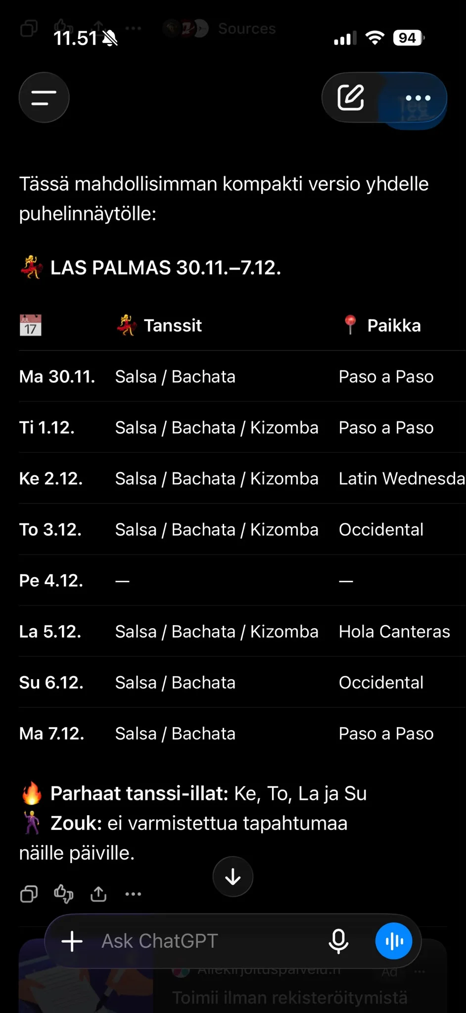 Salsa, Bachata & Kizomba at Occidental Las Palmas, Las Palmas de Gran Canaria
