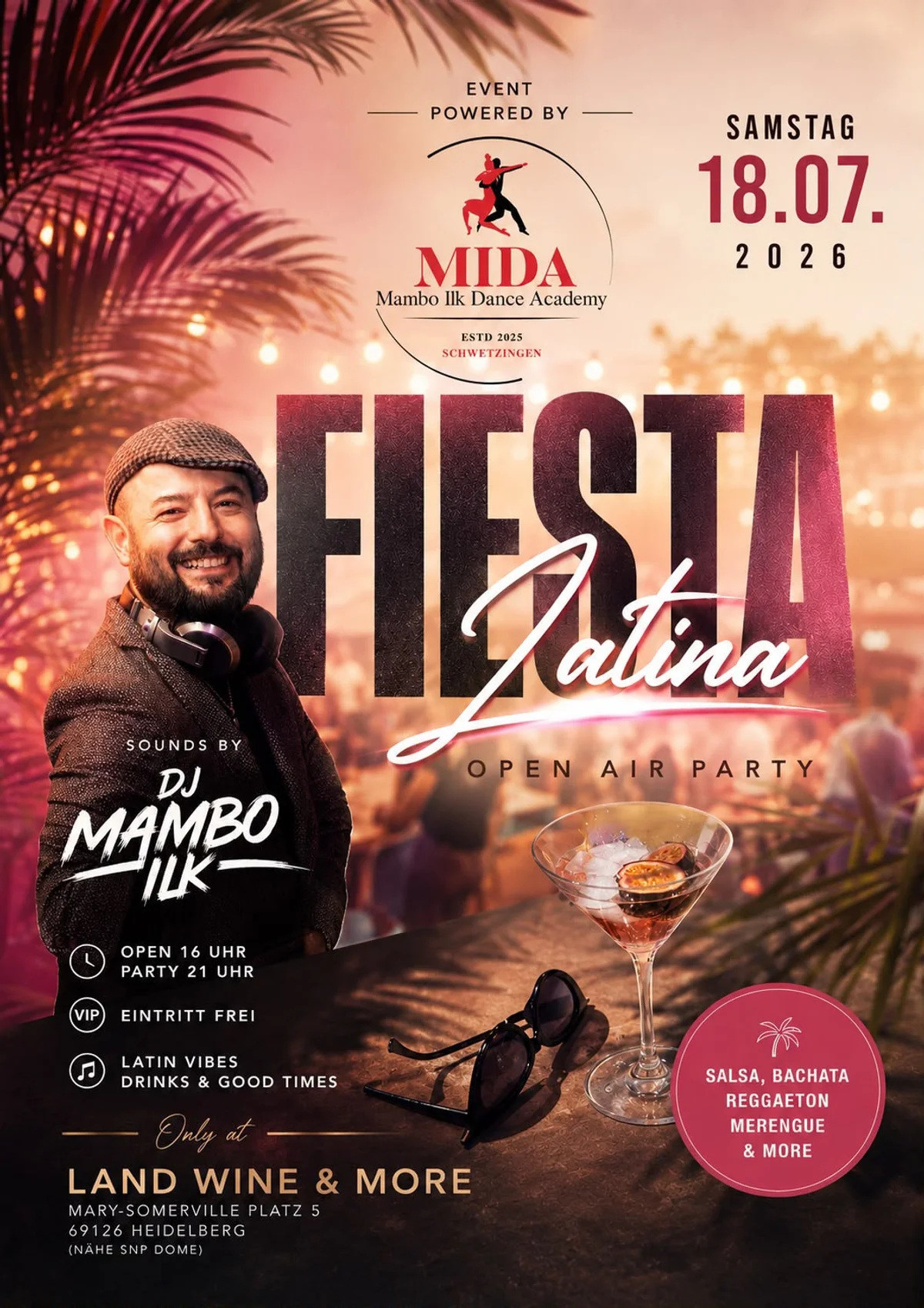 Fiesta Latina im Land Wine & More