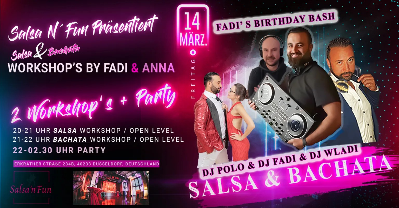 Image 1 of Salsa & Sensual Party Düsseldorf- Fadi's Birthday Bash