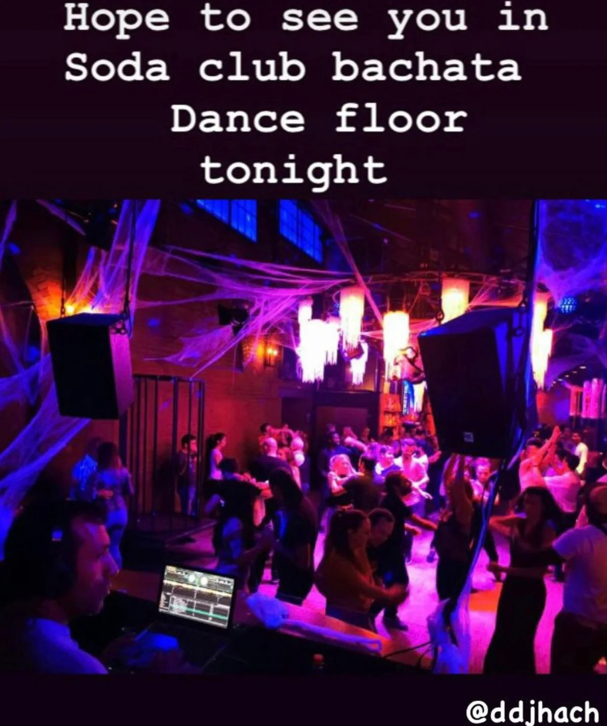 Soda club bachata Dance floor tonight