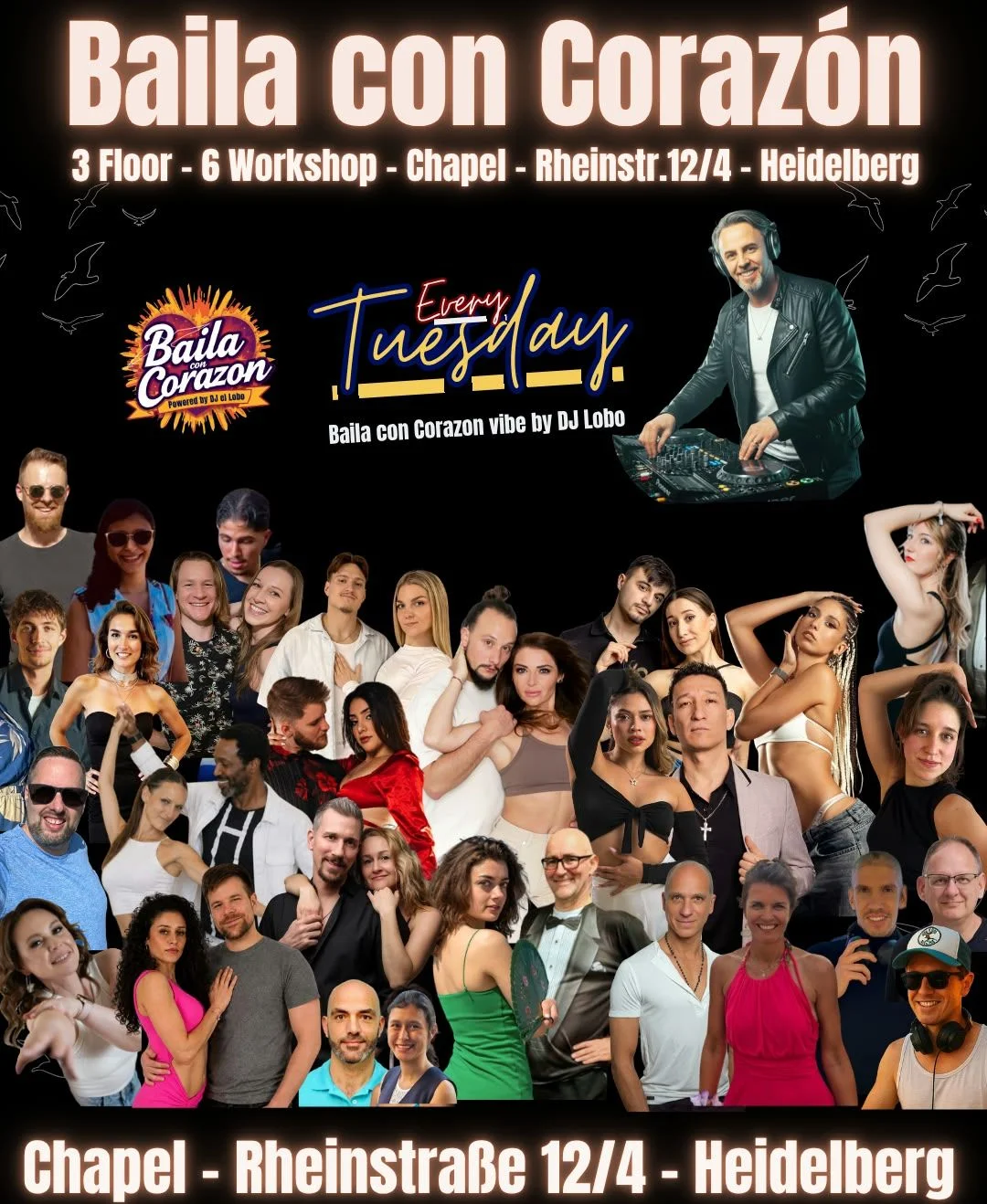 Baila con Corazon - Bachata, Salsa & Kizomba Night