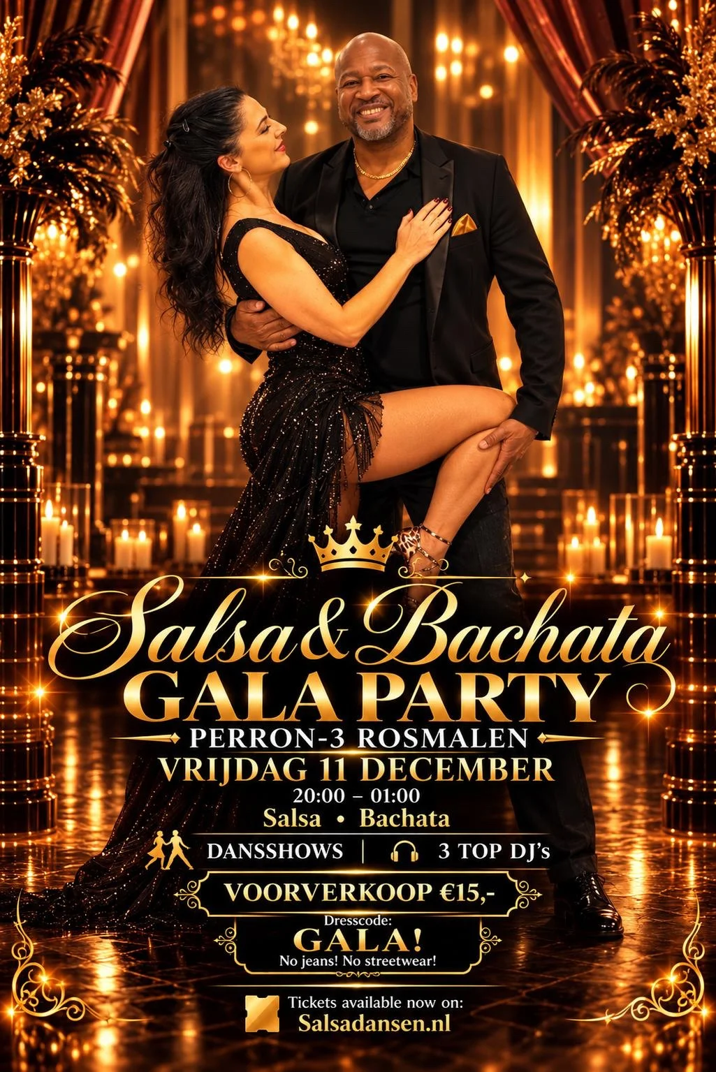 Salsa & Bachata at Perron-3 Theater | cinema | Congress Location, Rosmalen