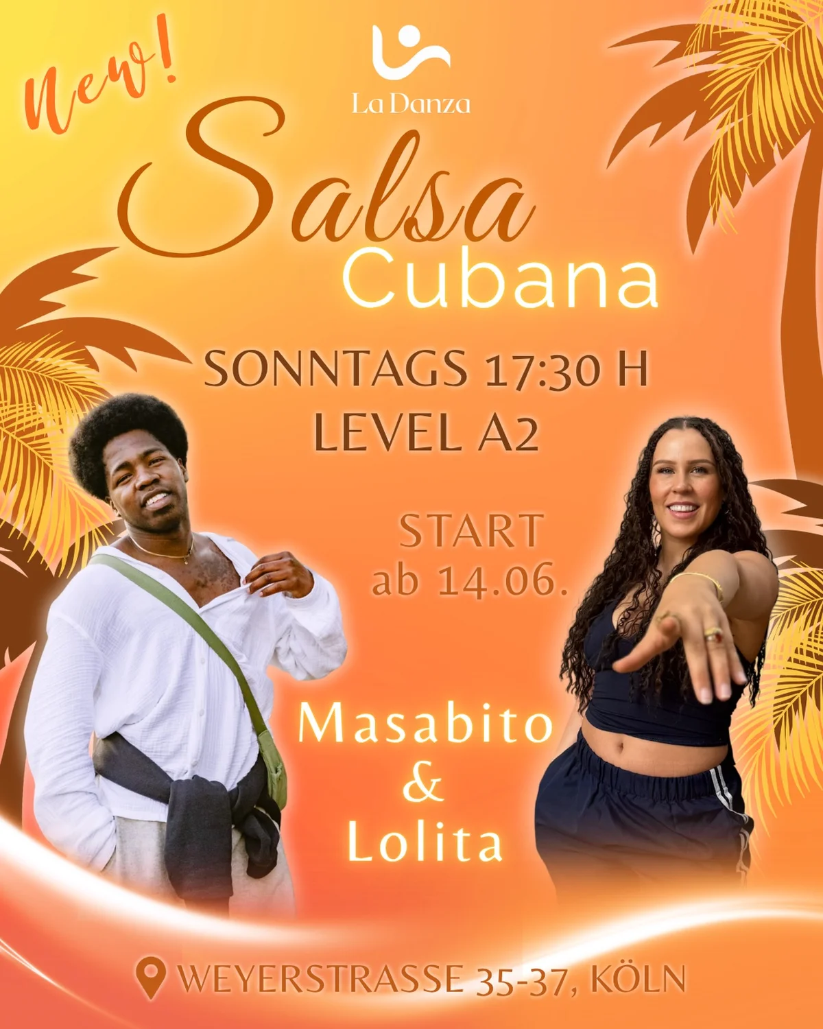 Salsa Cubana A2 Kurs mit Masabito & Lolita