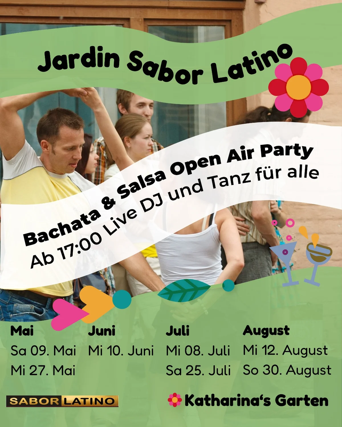Jardin Sabor Latino - Bachata & Salsa Open Air Party