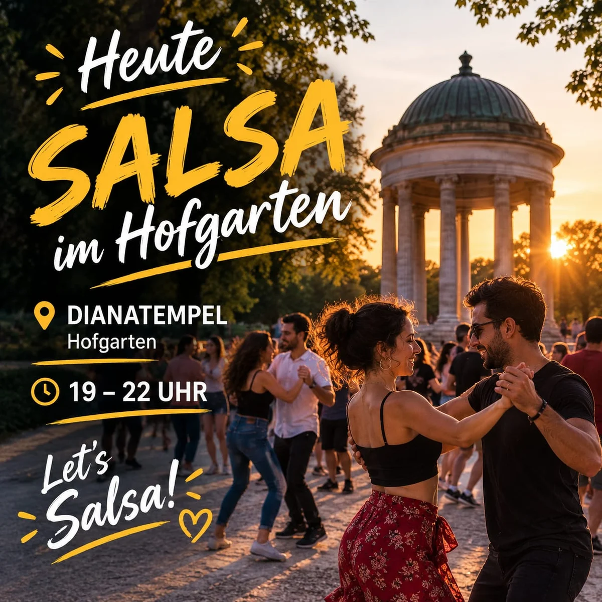 Salsa im Hofgarten